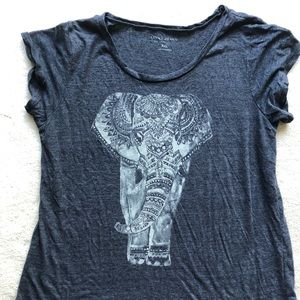Lucky brand elephant T-shirt size XXL